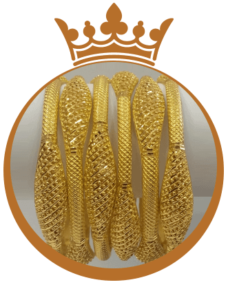 Golden bangles